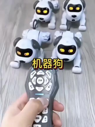 炫酷灯光电动玩具狗,会走路,会唱歌跳舞讲故事,宝宝太喜欢了#遥控智能特技狗 #抖音玩具网红 #超萌 #小朋友玩具 #儿童益智玩具
