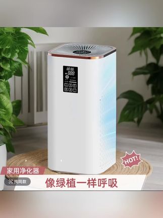 空气净化器家用除甲醛除烟臭味室内除味神器负离子净化机办公室#空气净化器 #空气清新环境优美 #净化器 #居家好物 #好物分享