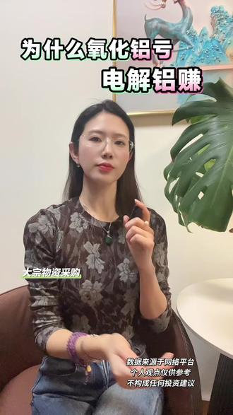 铝产业链现在冰火两重天:上游氧化铝跌跌不休,下游电解铝却盈利拉满,这根本不是简单涨跌,而是产业链结构性的利润大挪移!#大宗商品 #供应链 #铝市场行情 #电解铝 #热点
核心