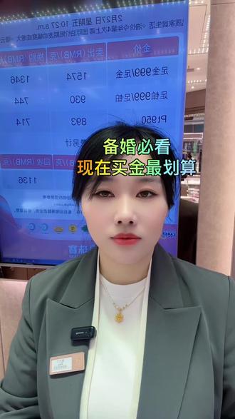 现在买金最划算!#六福珠宝