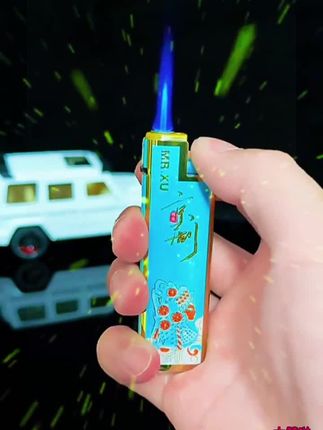 打火机#蓝焰直冲打火机#防风打火机#新款打火机#打火机又火了