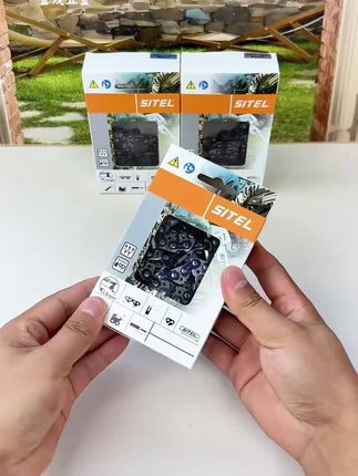 钛合金直角刀头链条,电锯油锯通用链条#电锯 #电锯链条 #链条 #五金工具