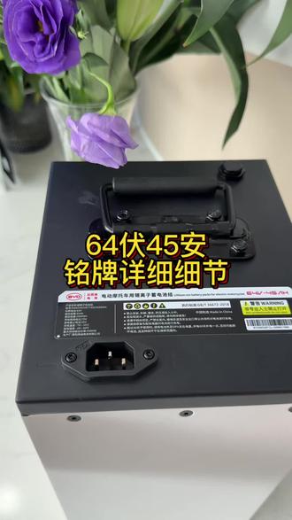 比亚迪锂电池64伏45安 铭牌详细细节#电池 #表比亚迪锂电池 #刀片电池 #广西