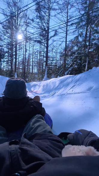 #心动乐园 玉龙溪冰雪大世界全程2千米时长2分钟的超长雪道太刺激了