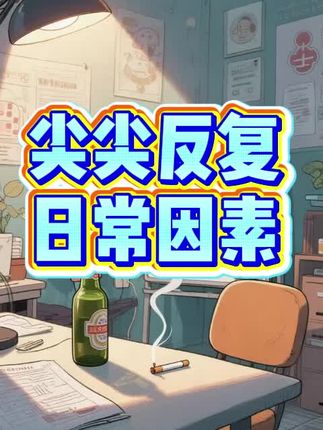 尖尖反复日常因素#尖锐湿you #尖锐湿尤 #温热诱导免疫疗法