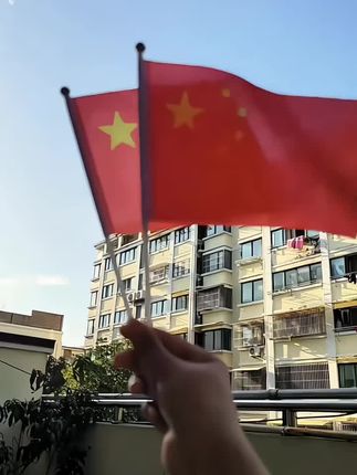 #国旗飘飘#红旗飘扬 #手摇小红旗#手持小红旗
