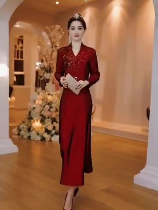 #引领时尚潮流 #喜婆婆喜妈妈婚宴礼服 #喜婆婆妈妈婚宴装 #气质女神范儿 #美搭尽显女神范