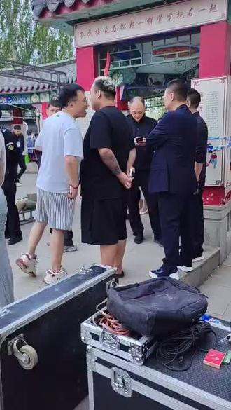 程野老师来营口庙会楞严寺演出