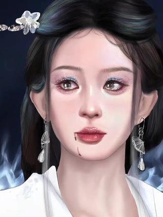 不愧是碎梦仙君,这眼神直接让我碎掉了#赵丽颖 #逍遥 #procreate绘画 #青年创作者成长计划