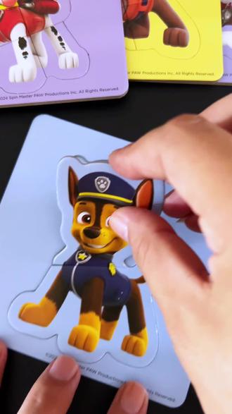 汪汪队立大功儿童拼图2到3岁宝宝入门级大块拼图动物平图早教玩具#汪汪队立大功玩具 #汪汪队立大功 #拼图 #益智玩具