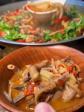 #羊杂汤 #地方特色美食 #内蒙古美食#羊杂