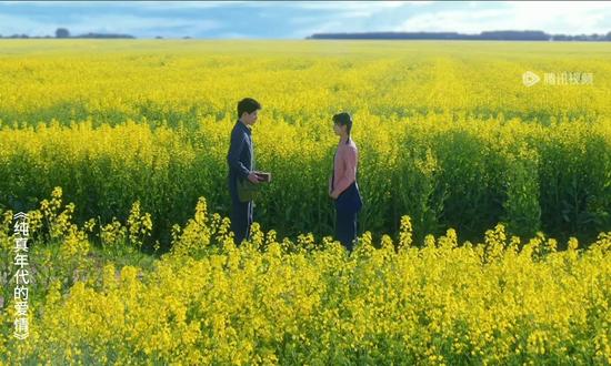 油菜花地的少年约定~#好剧分享#好剧推荐#热播电视剧 #年代