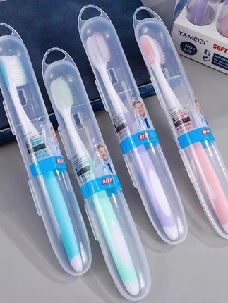 #牙刷 #牙刷推荐 #软毛牙刷 #生活必备#我可真会买 【到手24家庭装】福利爆款美国软毛牙刷高档独立装超细柔软家用