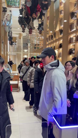 和孙艺洲一起逛唐山河头老街#近距离看明星 #孙艺洲