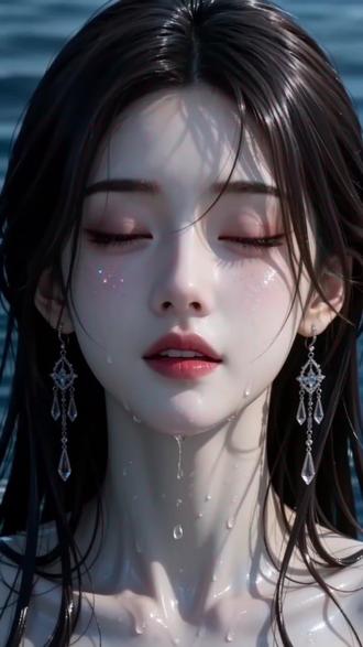 半夜看是不是有点可怕?#恐怖 #女鬼 #水鬼