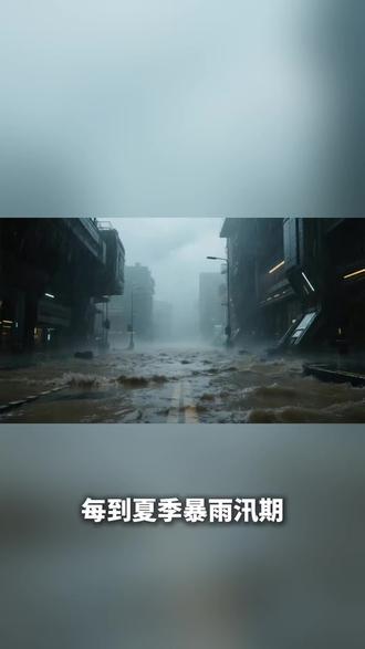 洪水为什么能有那么强的破坏力?今天总算搞懂了,真相真的有点恐怖。原来它不仅是水流,还带着泥沙和杂物,冲击力超强,简直能把一切都冲垮...#季雨 @#河川生存战