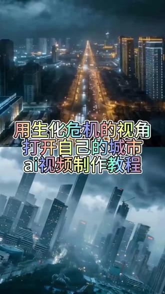 用生化危机的方式打开自己的城市ai视频制作教学#由小云雀seedance2.0制作 #小云雀AI #小云雀爆款马上成片 #小云雀seedance #用小云雀Agent短剧一键直出