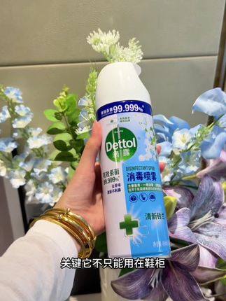 别用香水遮鞋柜味了!滴露从根解决,还多场景用~#滴露#消毒喷雾#鞋袜喷雾#鞋柜除味#夏日必备