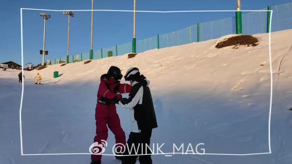 是期待已久的滑雪啊#云熠#云旗#郝熠然