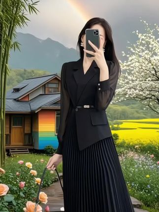 #秋秋穿搭 #时尚穿搭#穿出自己的风格 #时尚套装