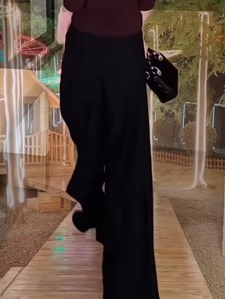#面料柔软舒适 #显高显瘦 #气质穿搭 #时尚女装穿搭 #裤子穿搭