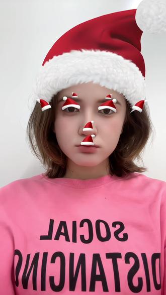 圣诞节我就这样戴帽子
#圣诞节