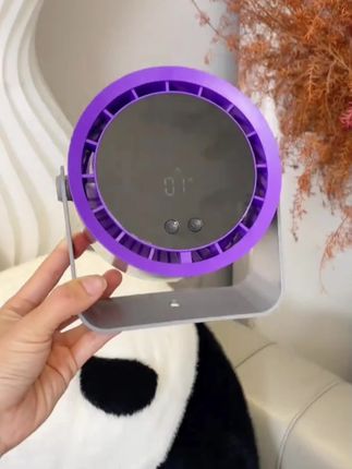 视频同款,塔菲克桌面风扇家用USB充电式数显办公宿舍台扇静音大风力小风扇#静音风扇#学生宿舍风扇#办公室风扇#好物分享 #电风扇