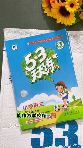 小学生都在用的53天天练 同步新版教材,一课一练,基础题、拔高题、阅读理解题都有,预习、学习、复习、测试都好用#小学语文 #小学数学 #同步训练 #开学必备
