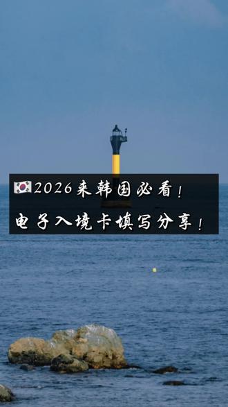 老婆们!帮你们整理好韩国电子入境卡填写的sop了! #每天跟我涨知识 #韩国旅行 #韩国免签 #韩国 #首尔