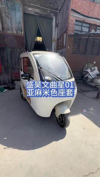 盛昊文曲星01米色亚麻座套