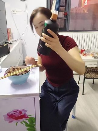 今天就想喝点,只卤了几块牛肉没有下酒菜😜