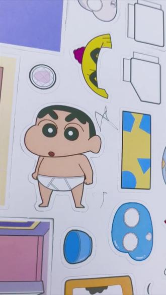 蜡笔小新化妆安静书制作教程来喽。大家和我买的一样的可以和我一起做哟。期待你们的作品可以把你们作品放到评论区给我看看哟。#安静书制作 #安静书成品 #安静书翻翻书教程 #安静书素材 #蜡笔小新安静书