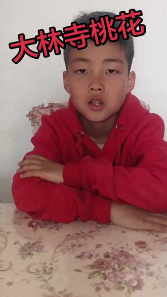 三年级语文下册古诗背诵
《大林寺桃花》