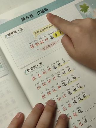 #二年级 仿写句子是重难点,给女子准备了这本同步课本的#仿写句子 内容太全面了,每天读一读积累词汇量!#小学语文#句子仿写