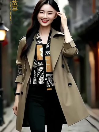 #春秋穿搭 #外套穿搭 #女性穿搭 #气质风衣穿搭