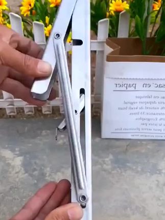 【工厂直销】不锈钢折叠三角支架托架墙上折叠隔板承重支撑层板架#不锈钢三角支架#高性能实用工具 #结实耐用