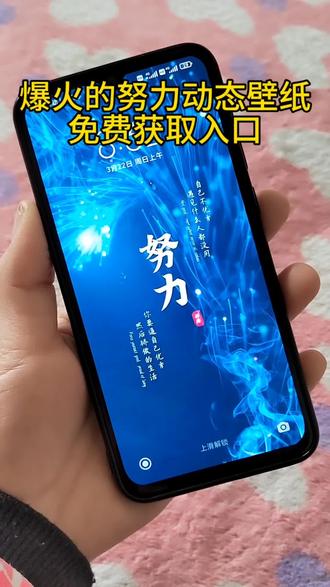 努力动态壁纸教你如何设置教程 努力动态壁纸 努力动态壁纸高清无水印获取入口#努力动态壁纸#剪映#努力壁纸#高清无水印#一键制作