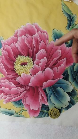 纸起毛反色不好就不要对付了,链接下单早用。人生不后悔,六尺性价比高#工笔国画教学#零基础学工笔#工笔画入门#工笔花鸟#工笔国画直播