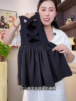 好洋气好时髦啊,特别的显高级显气质!妥妥的小时髦精,每个女孩必备的款式啊#夏季新款 #高品质童装 #超便宜超划算