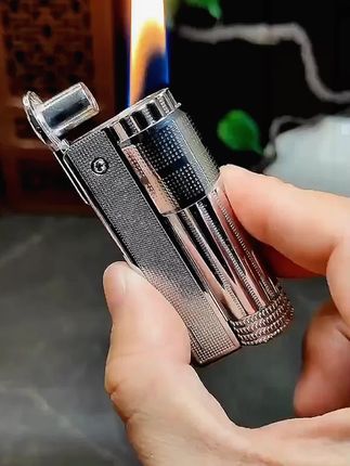 老式奥地利煤油打火机防风砂轮火石个性创意复古怀旧男士送男友#煤油打火机 #复古打火机 #男人简单的快乐 #烟民 #创意打火机