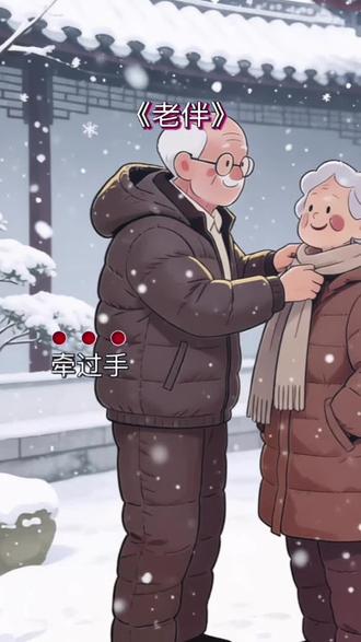 #抖音热门歌曲推荐分享#上热搜#老伴到老才是伴 #相伴一生