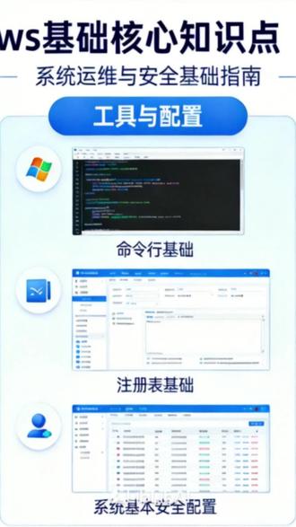 Windows基础知识(中)#白帽成长记#0基础学网安#大学生自学网安#网安入门#Windows基础