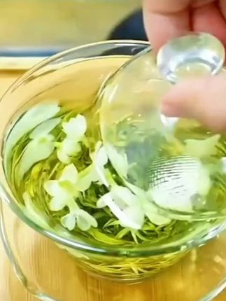 4A特级茉莉飘雪茉莉花茶 2024新茶嫩芽茶叶浓香型罐装250g500g#今天你喝茶了吗 #好物推荐🔥 #茉莉花茶推荐 #召唤茶友 #抖音茶知识