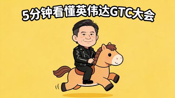 5分钟看懂英伟达GTC大会 #英伟达 #黄仁勋 #gtc #人工智能