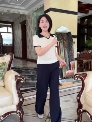 抖音旗舰(天丝+亚麻)2025新款夏季透气薄款休闲直筒裤高腰女款显瘦阔腿裤#穿搭