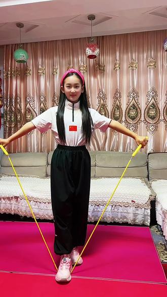 九种简单的花式收绳动作集合,你学会了吗?#点赞收藏练起来