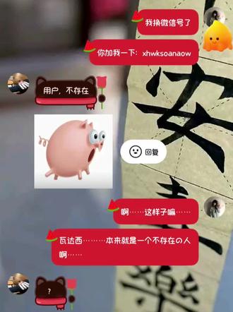 我本来就是一个不存在的人啊……