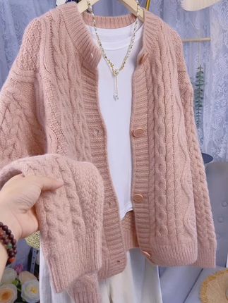 #甜美穿搭 #针织开衫 #温柔穿搭 #针织开衫外套 #秋冬新款