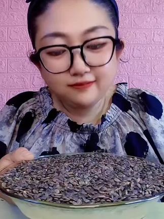 #百香果干籽爆籽声