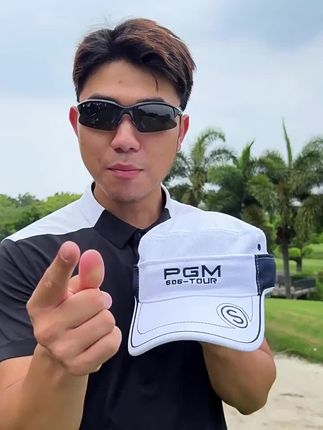PGM 正品可拆卸高尔夫帽子男款女款高尔,夫无顶帽子超强透气